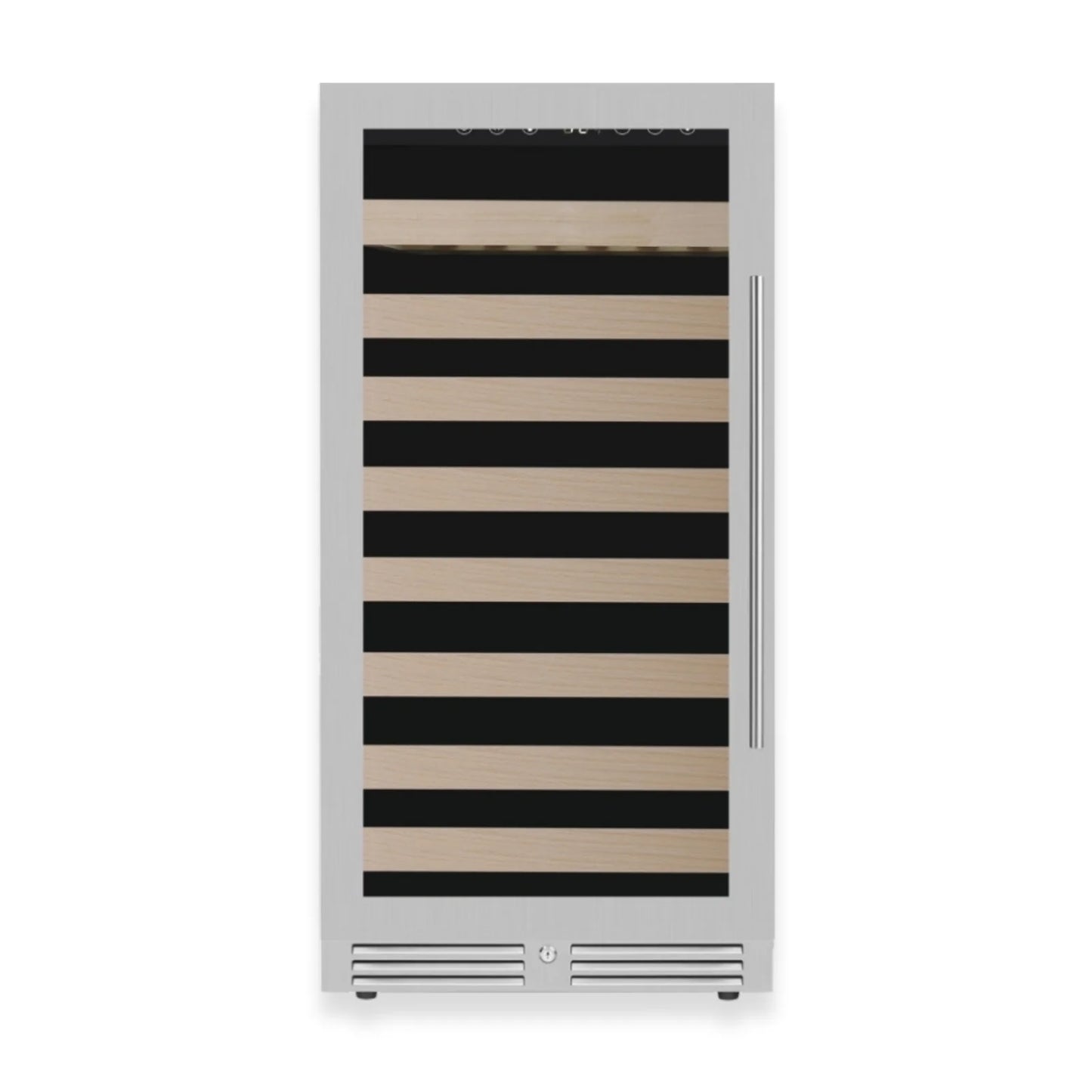 King's Bottle 47-Inch Tall Single Zone Wine Cooler with LOW-E Glass Door