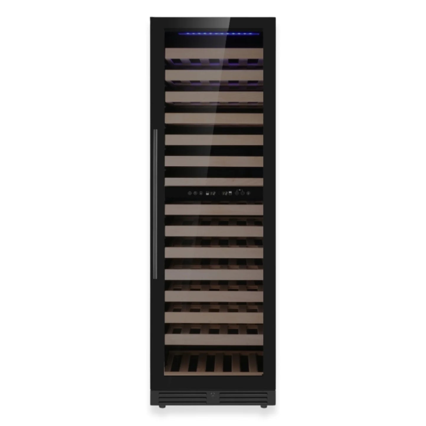 King's Bottle Tall Dual Zone Upright Wine Cooler with LOW-E Glass & Silent Cooling