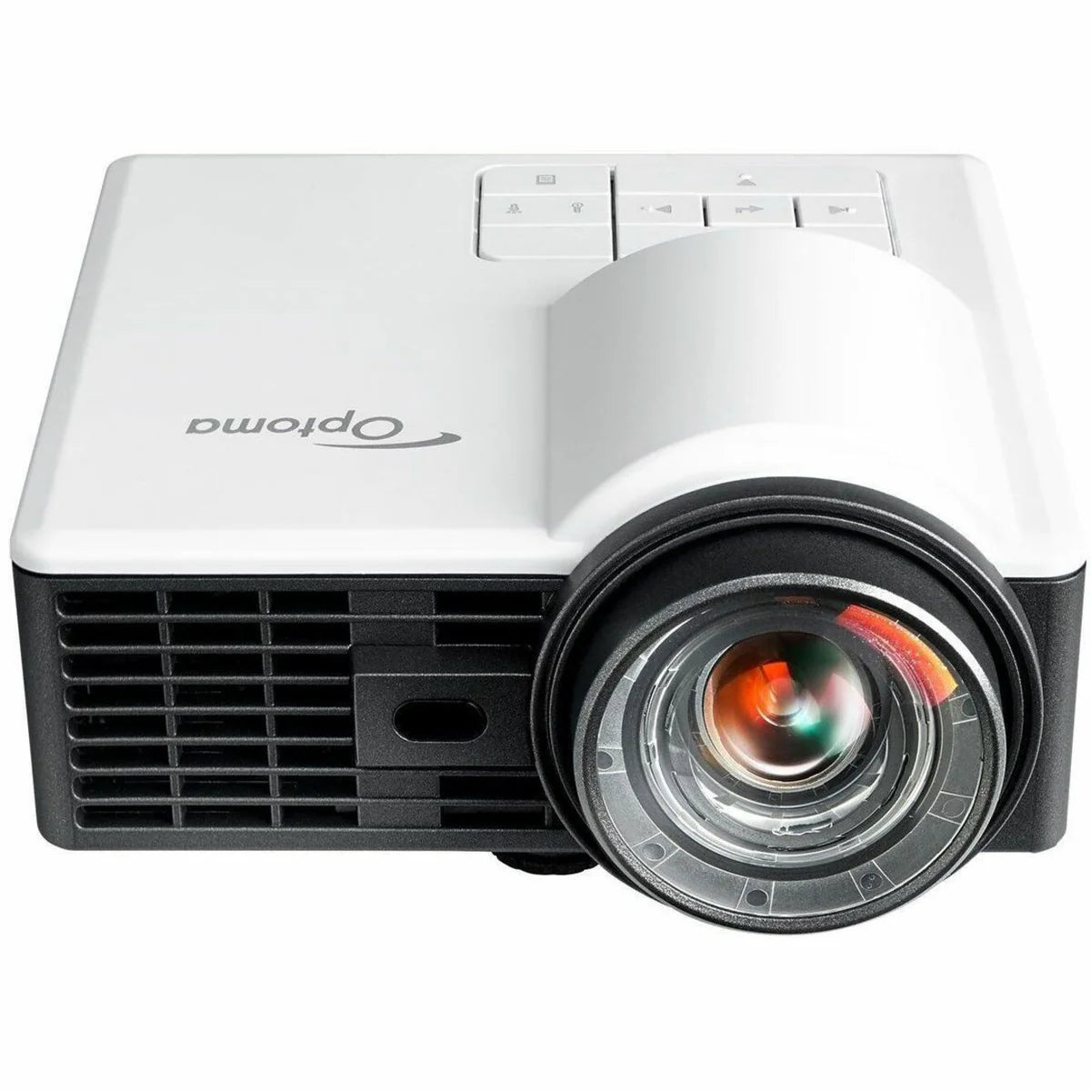 Optoma ML1050STi Portable Short-Throw LED Projector – Enhanced Gaming Mode (16ms), Auto Focus, Built-in Speaker & Media Player