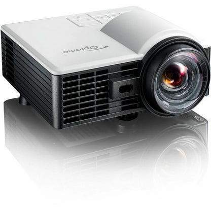Optoma ML1050STi Portable Short-Throw LED Projector – Enhanced Gaming Mode (16ms), Auto Focus, Built-in Speaker & Media Player