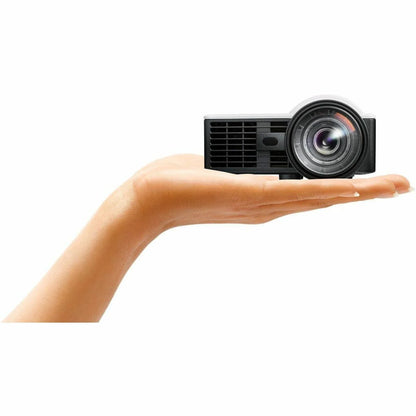 Optoma ML1050STi Portable Short-Throw LED Projector – Enhanced Gaming Mode (16ms), Auto Focus, Built-in Speaker & Media Player