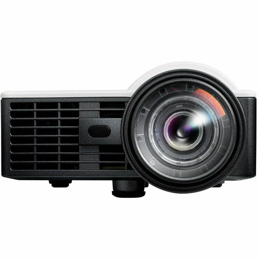 Optoma ML1050STi Portable Short-Throw LED Projector – Enhanced Gaming Mode (16ms), Auto Focus, Built-in Speaker & Media Player