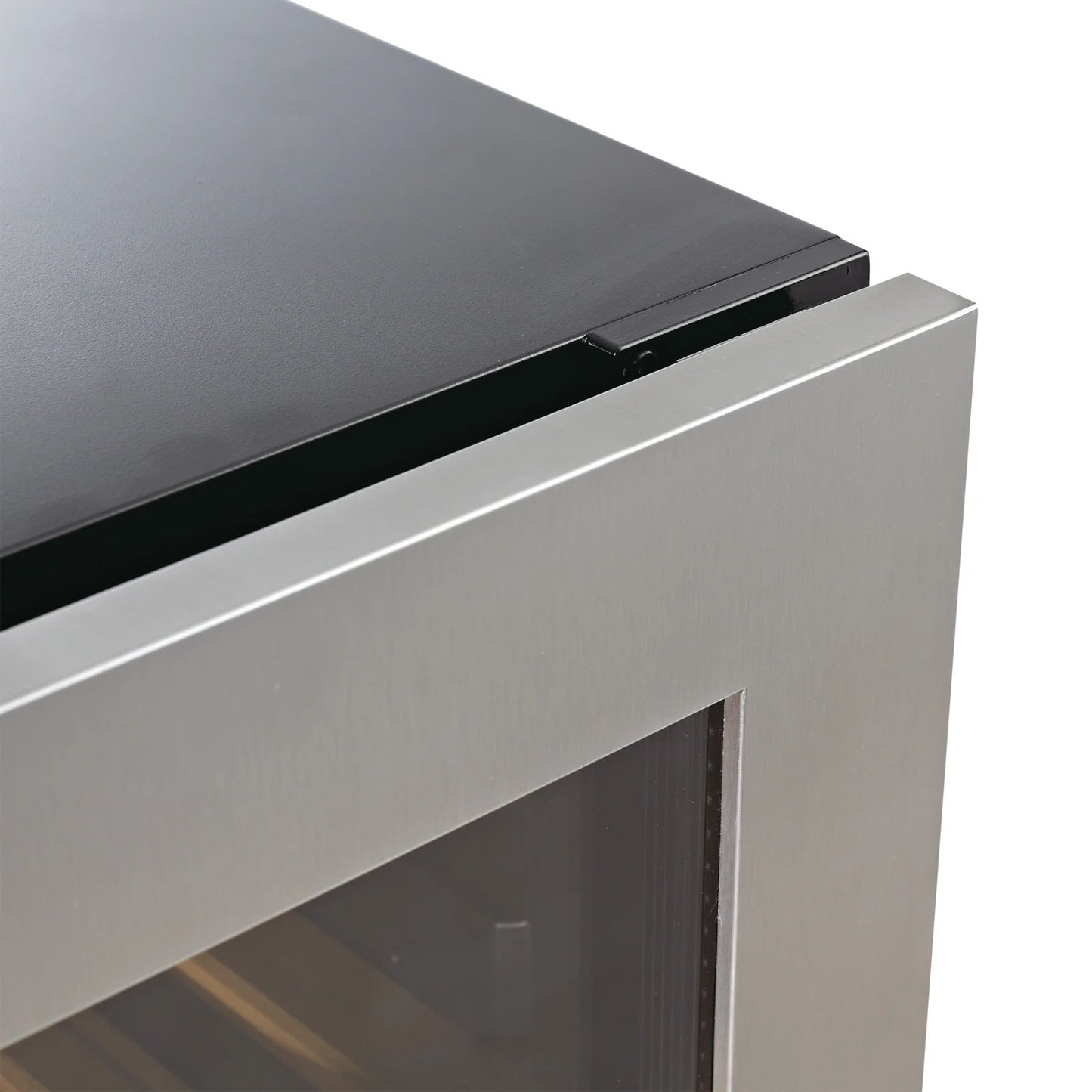 King's Bottle 47-Inch Tall Dual Zone Wine Cooler with LOW-E Glass Door