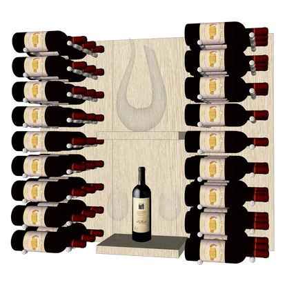 THE WINE BAR MINI VINdustry Wine Wall
