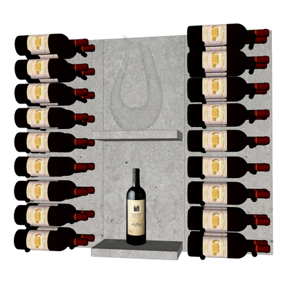 THE WINE BAR MINI VINdustry Wine Wall