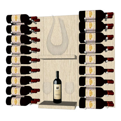 THE WINE BAR MINI VINdustry Wine Wall