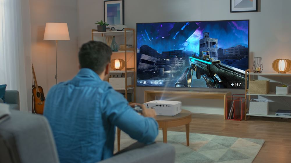 Optoma UHD35STx – Short Throw 4K UHD Gaming &amp; Home Entertainment Projector