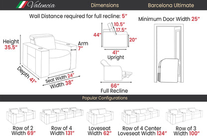 Valencia Seating Ultimate Luxury Edition