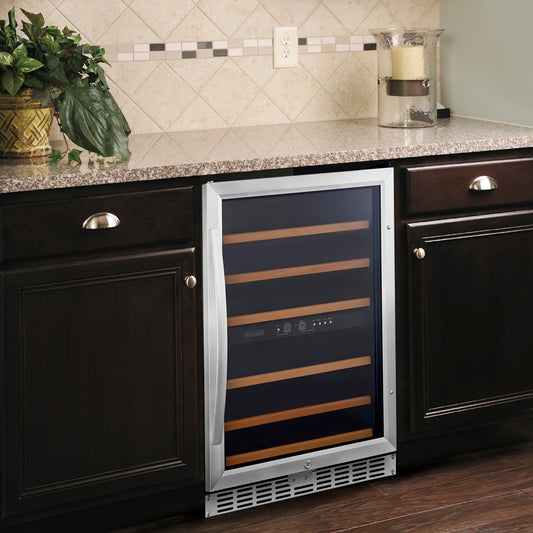 Eurodib 46 Bottle Dual Temperature Wine Cabinet - USF54D