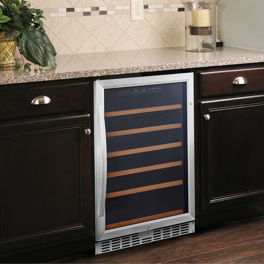 Eurodib 57 Bottle Single Temperature Wine Cabinet - USF54S