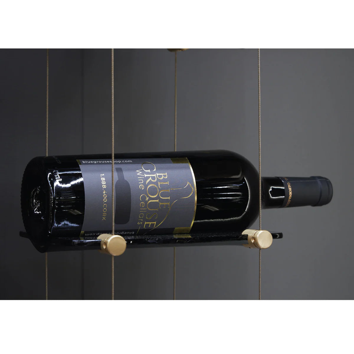 6 Bottle Float Cable Wine Racking Display Kit