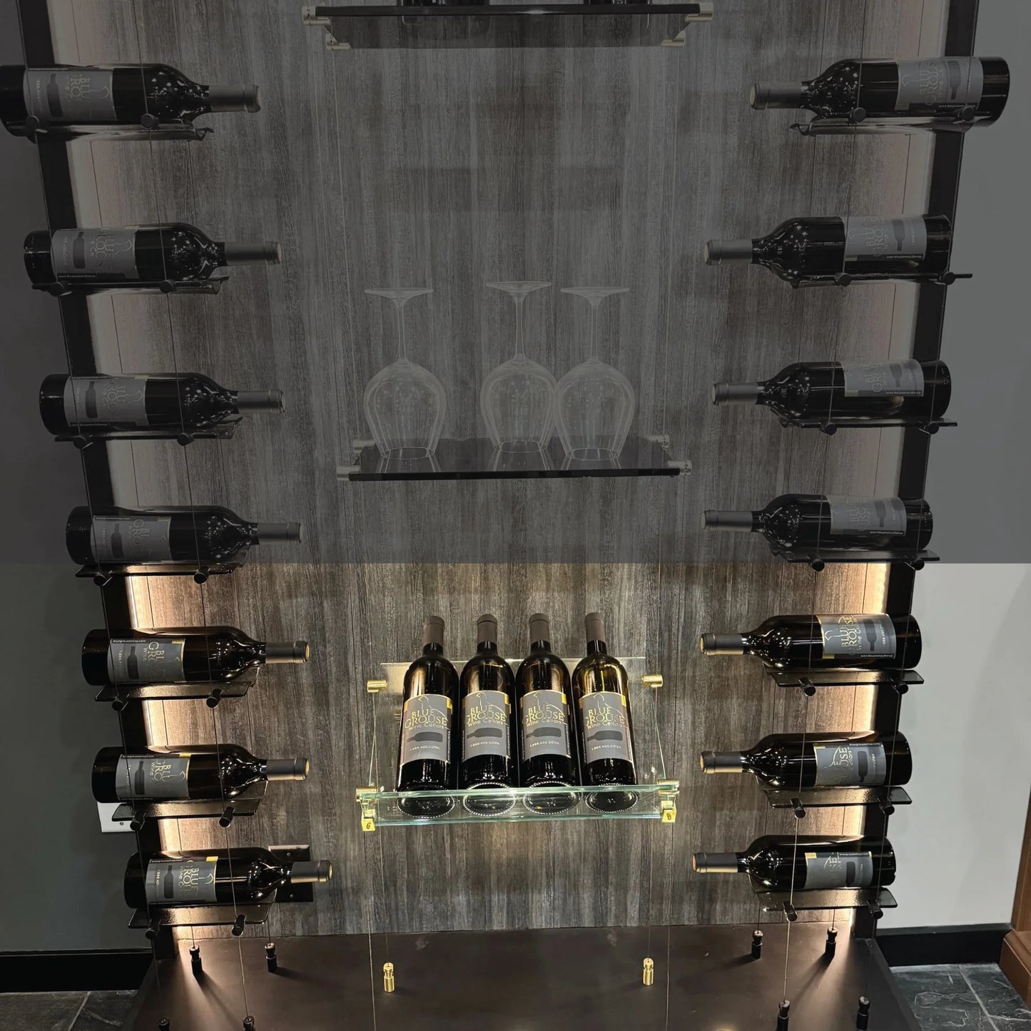 Float Angled Presentation Shelf