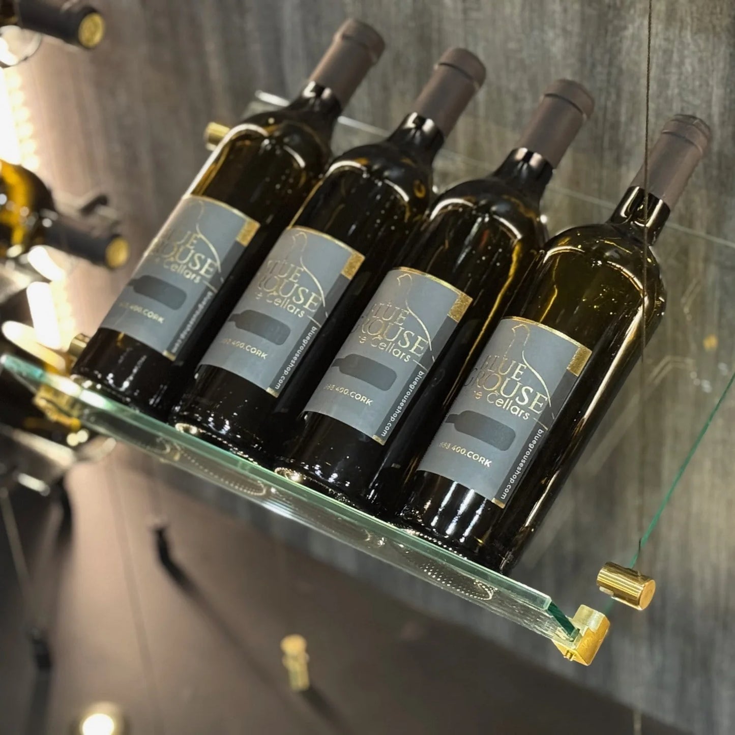 Float Angled Presentation Shelf