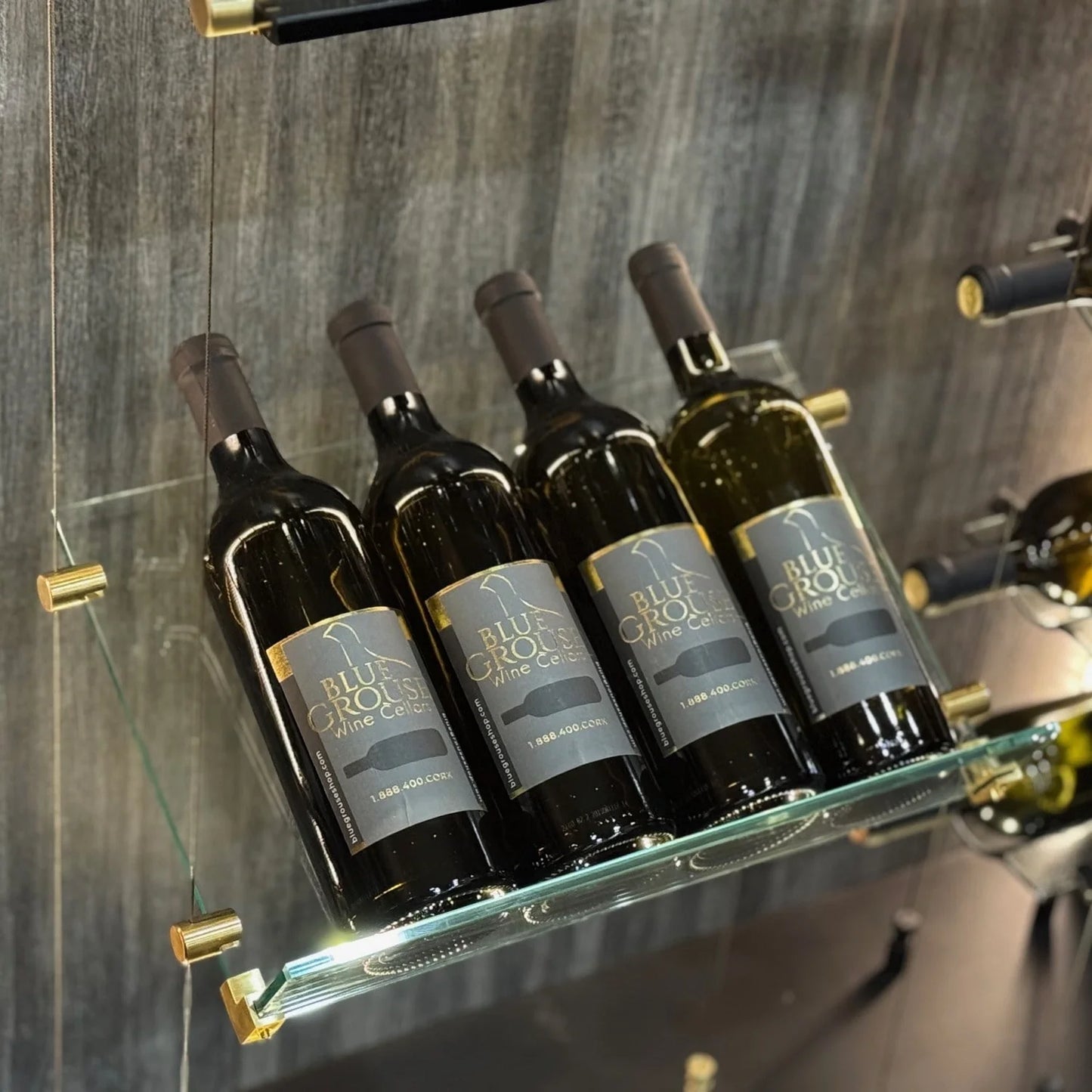 Float Angled Presentation Shelf