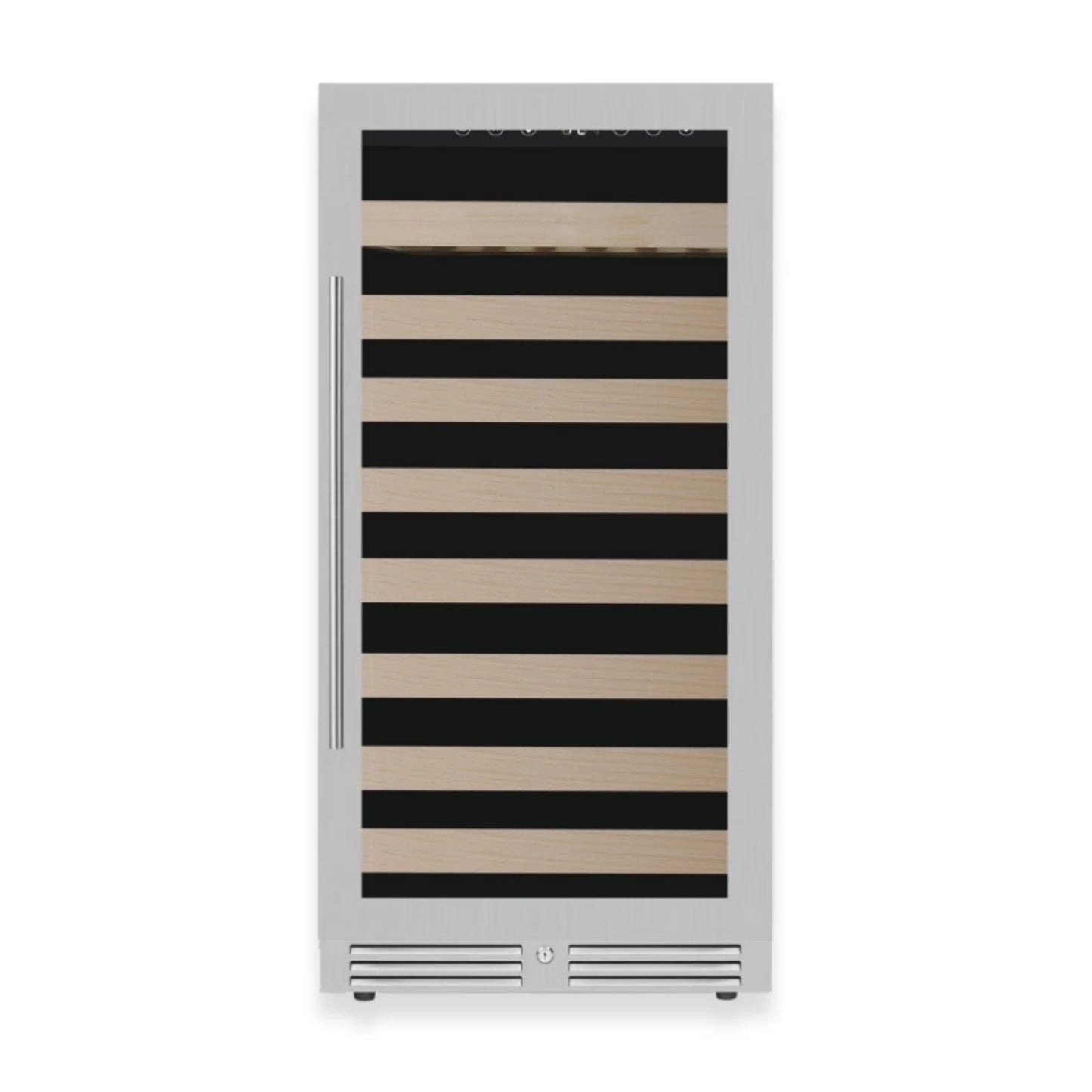 King's Bottle 47-Inch Tall Single Zone Wine Cooler with LOW-E Glass Door