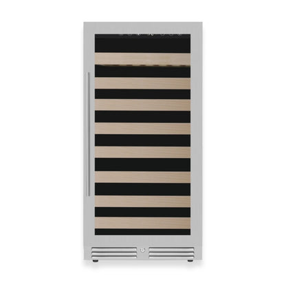 King's Bottle 47-Inch Tall Single Zone Wine Cooler with LOW-E Glass Door