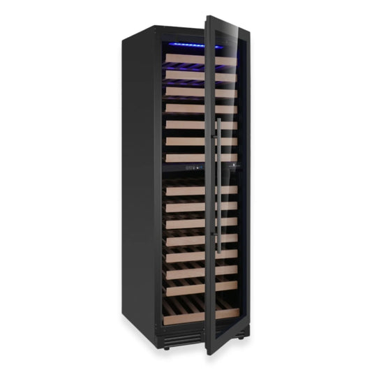 King's Bottle Tall Dual Zone Upright Wine Cooler with LOW-E Glass & Silent Cooling