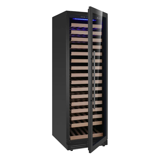 King's Bottle Tall Single Zone Upright Wine Cooler with LOW-E Glass & Silent Cooling