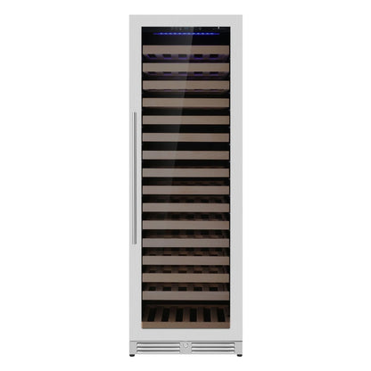 King's Bottle Tall Single Zone Upright Wine Cooler with LOW-E Glass & Silent Cooling