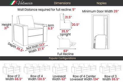 Valencia Seating Naples Prestige