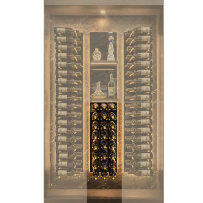 VINdustry Wine Peg & Panel Kit - 3 Foot Tall Rectangular, Cork Forward Pegs