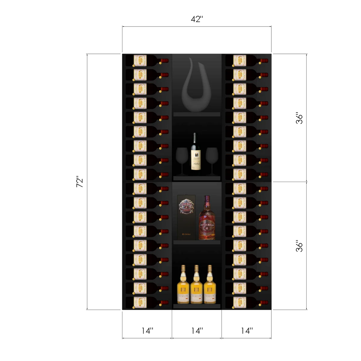 THE WINE BAR VINdustry Wine Wall