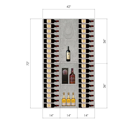 THE WINE BAR VINdustry Wine Wall