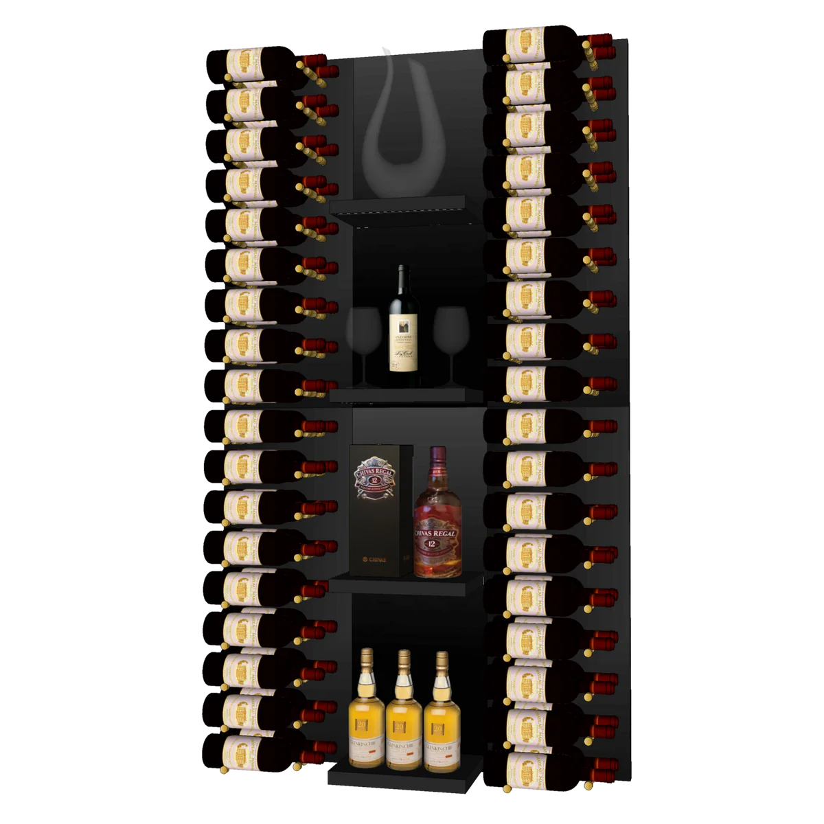 THE WINE BAR VINdustry Wine Wall