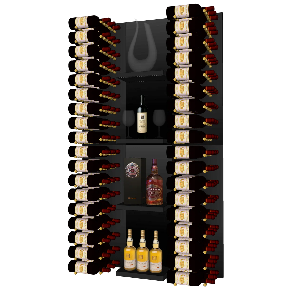 THE WINE BAR VINdustry Wine Wall