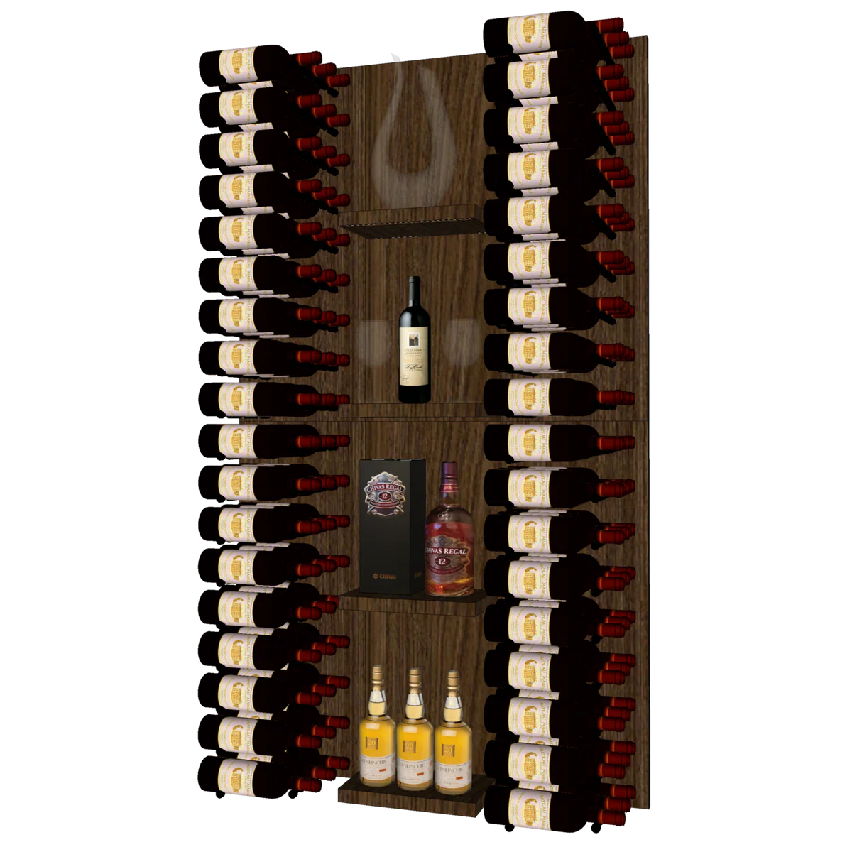 THE WINE BAR VINdustry Wine Wall