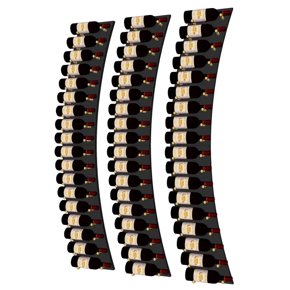 THE CURVE VINdustry Wine Wall