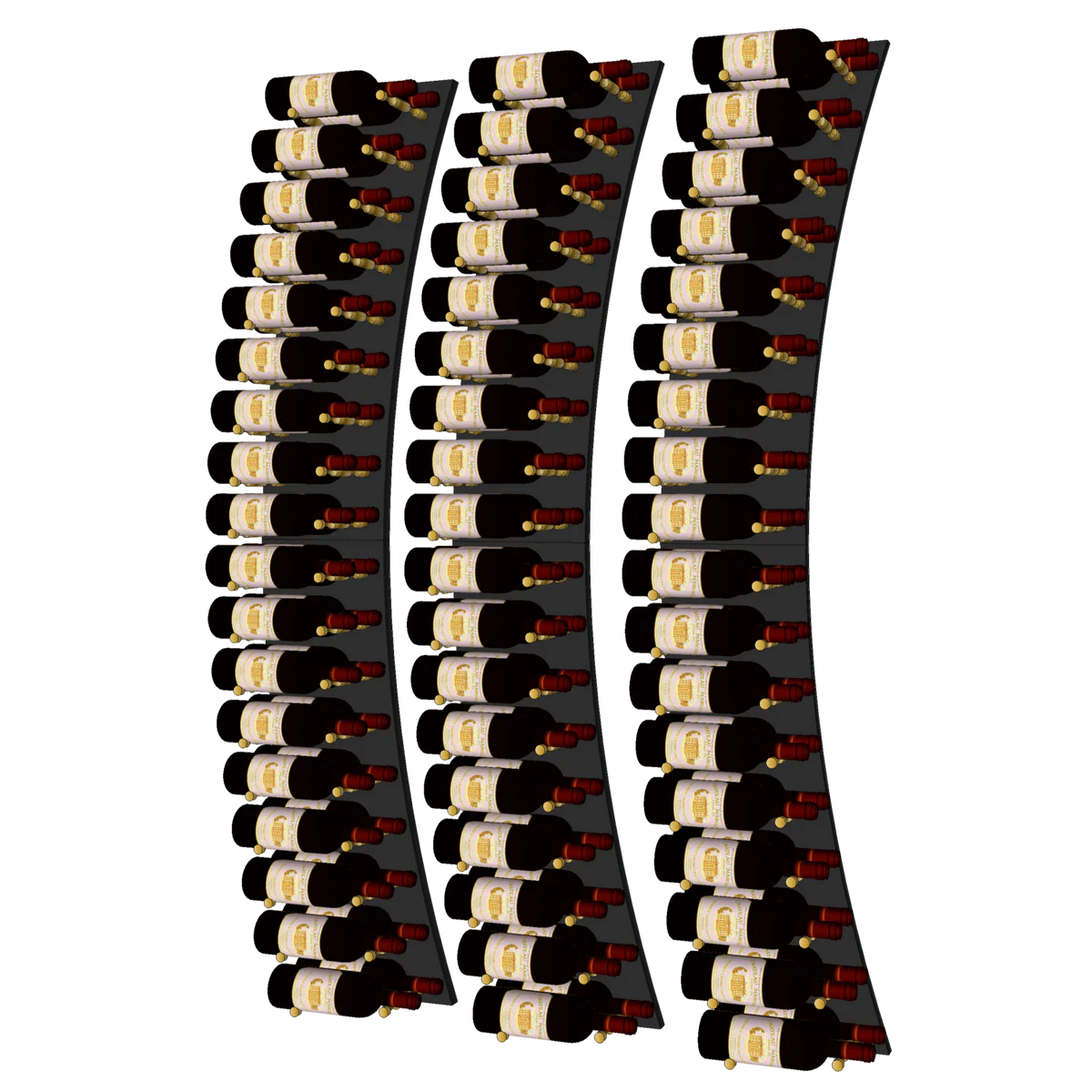 THE CURVE VINdustry Wine Wall