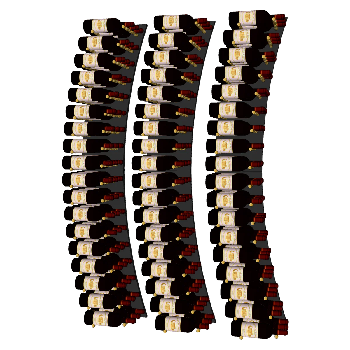 THE CURVE VINdustry Wine Wall