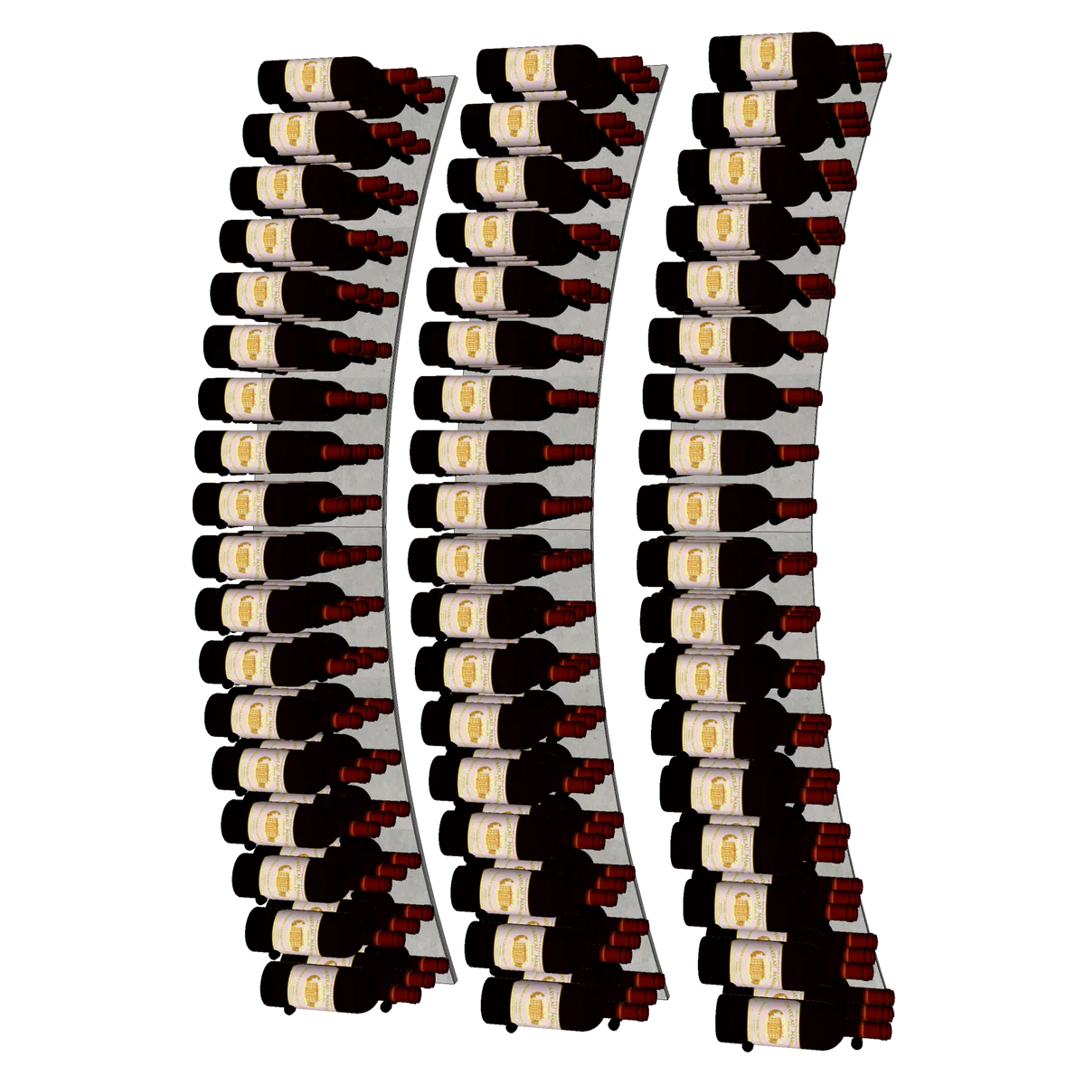 THE CURVE VINdustry Wine Wall