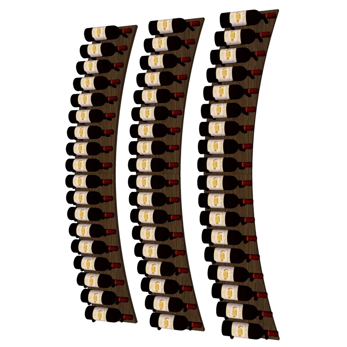 THE CURVE VINdustry Wine Wall