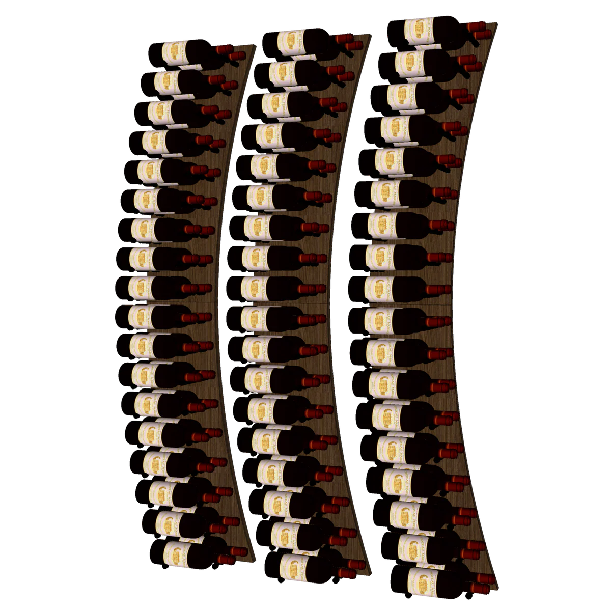 THE CURVE VINdustry Wine Wall