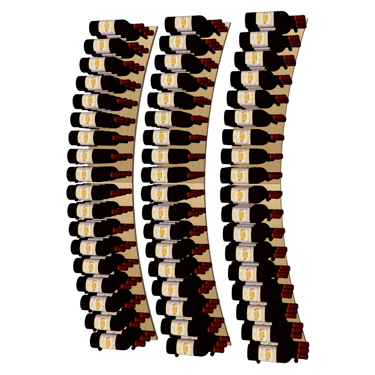 THE CURVE VINdustry Wine Wall