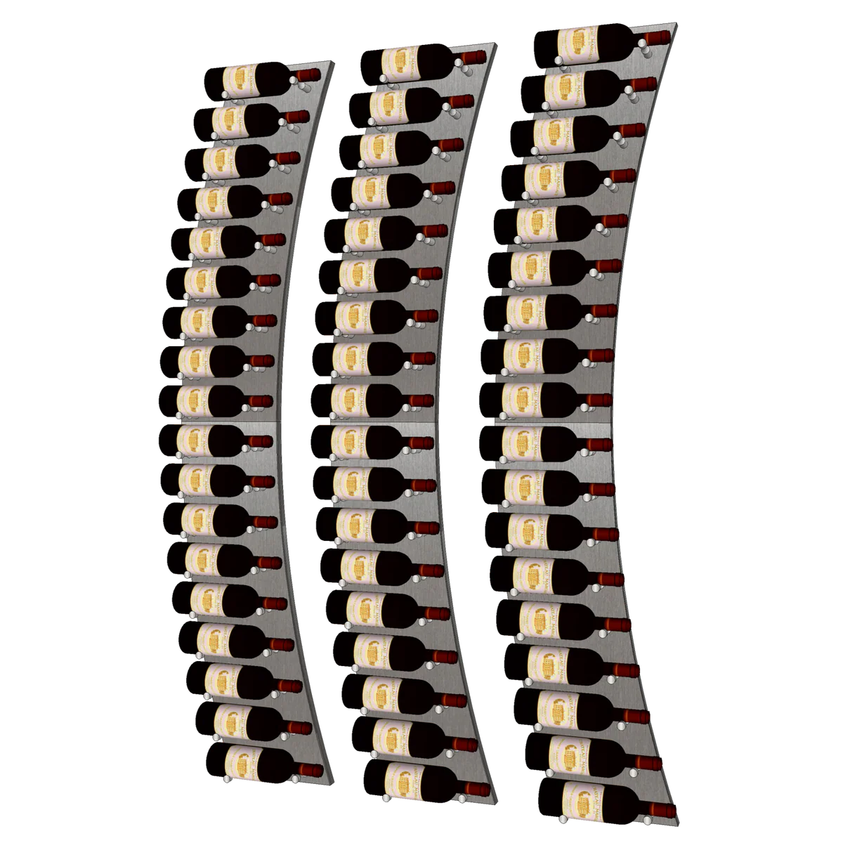 THE CURVE VINdustry Wine Wall