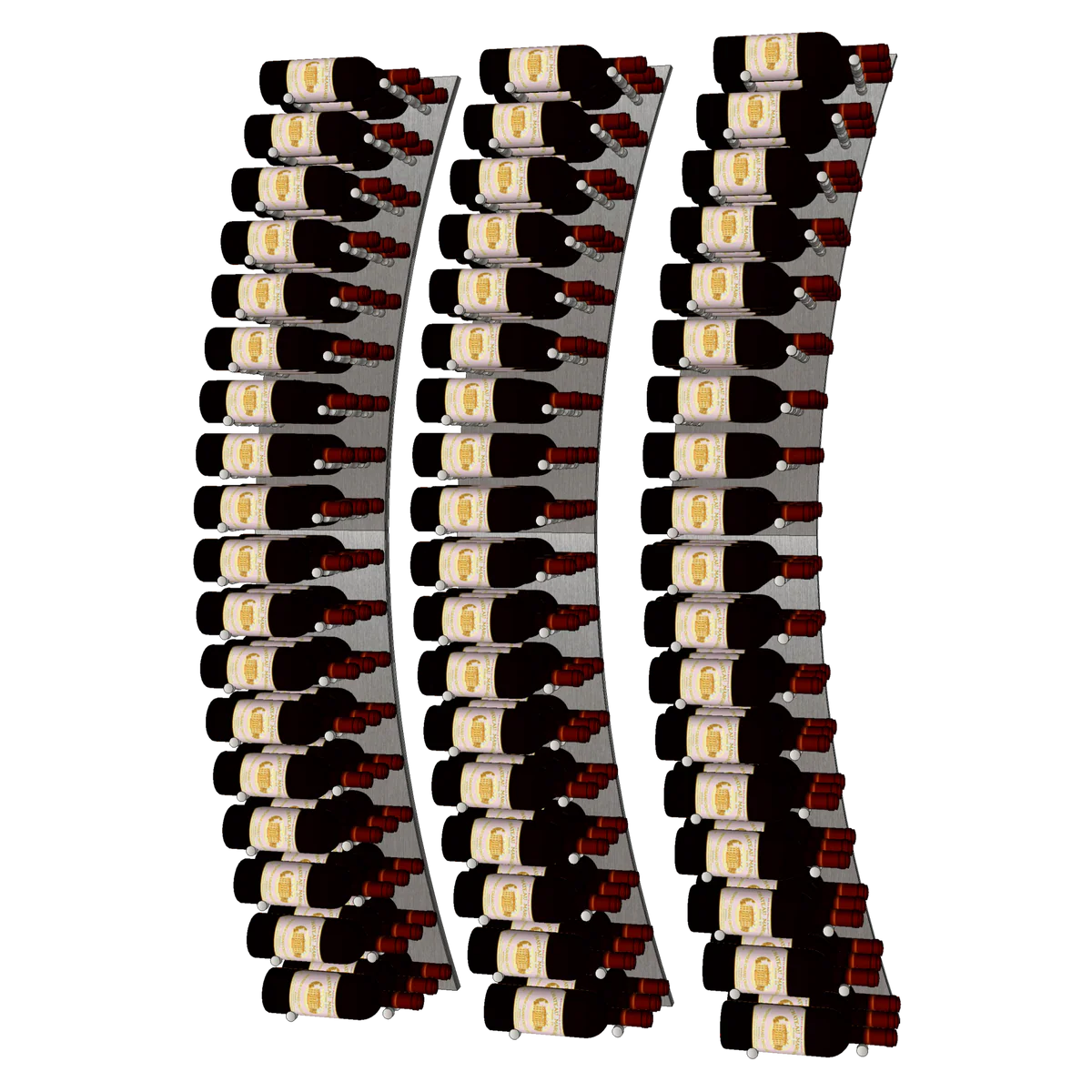 THE CURVE VINdustry Wine Wall