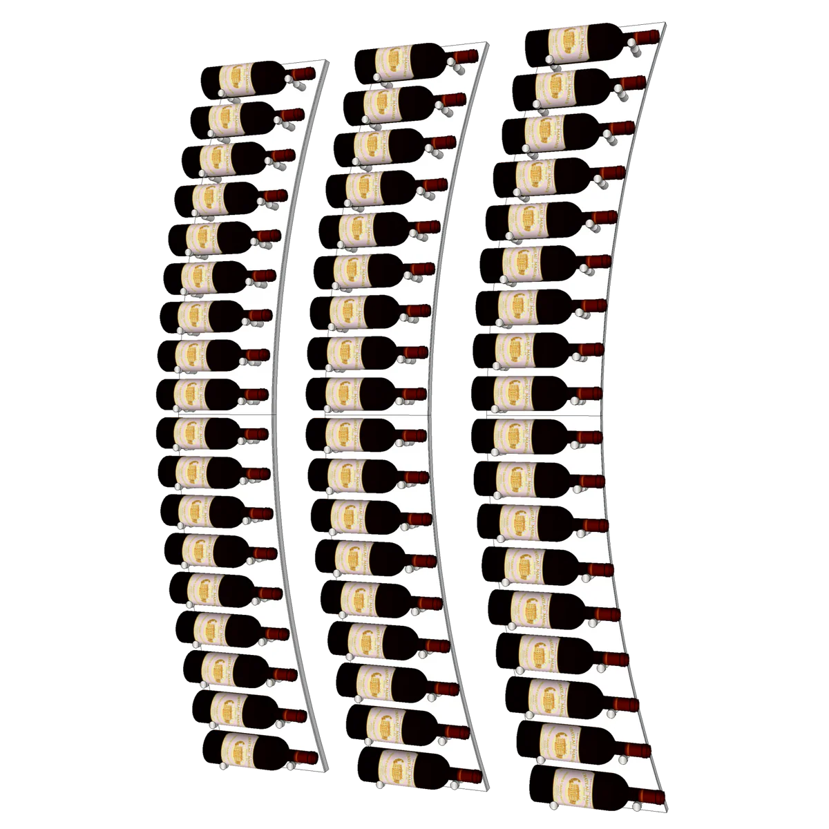 THE CURVE VINdustry Wine Wall