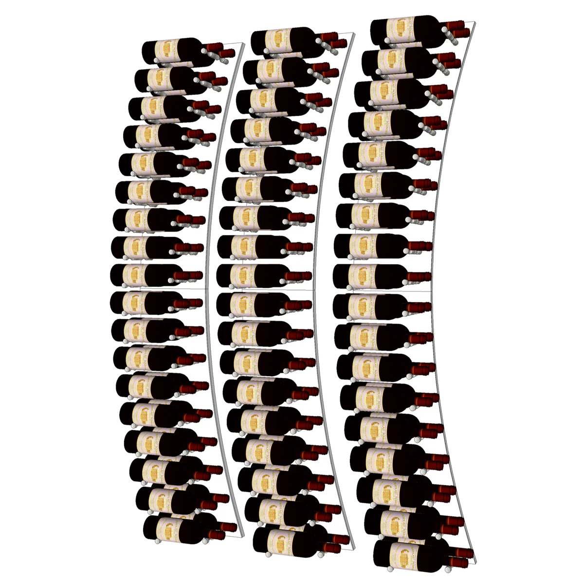 THE CURVE VINdustry Wine Wall