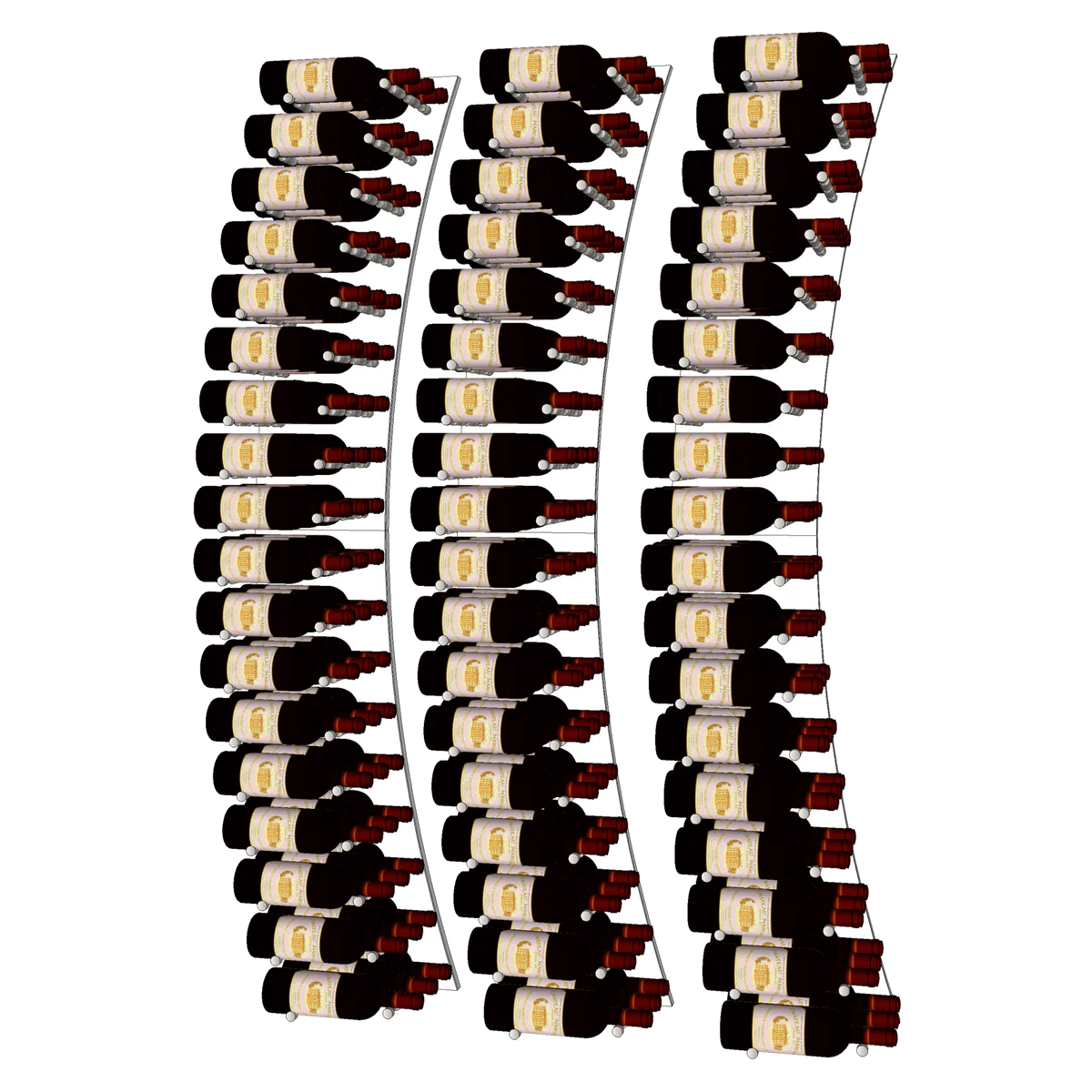 THE CURVE VINdustry Wine Wall
