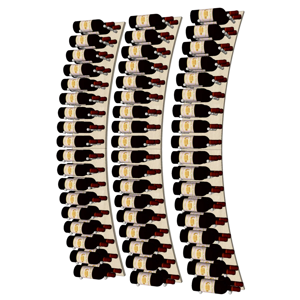 THE CURVE VINdustry Wine Wall