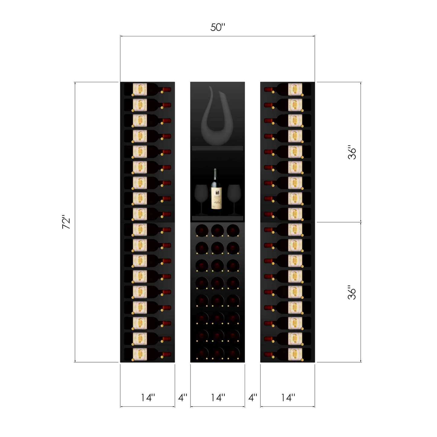 THE SHOW VINdustry Wine Wall