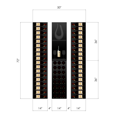 THE SHOW VINdustry Wine Wall