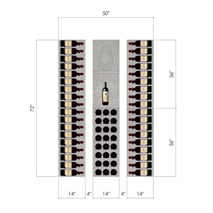 THE SHOW VINdustry Wine Wall