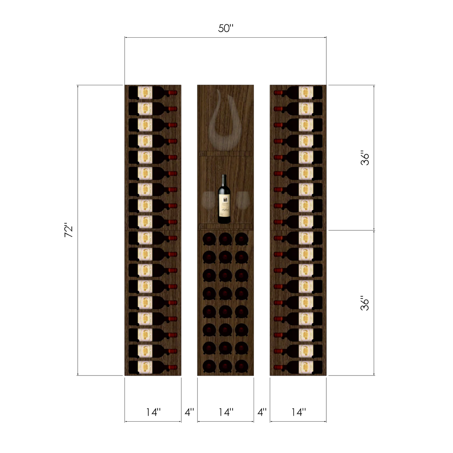 THE SHOW VINdustry Wine Wall