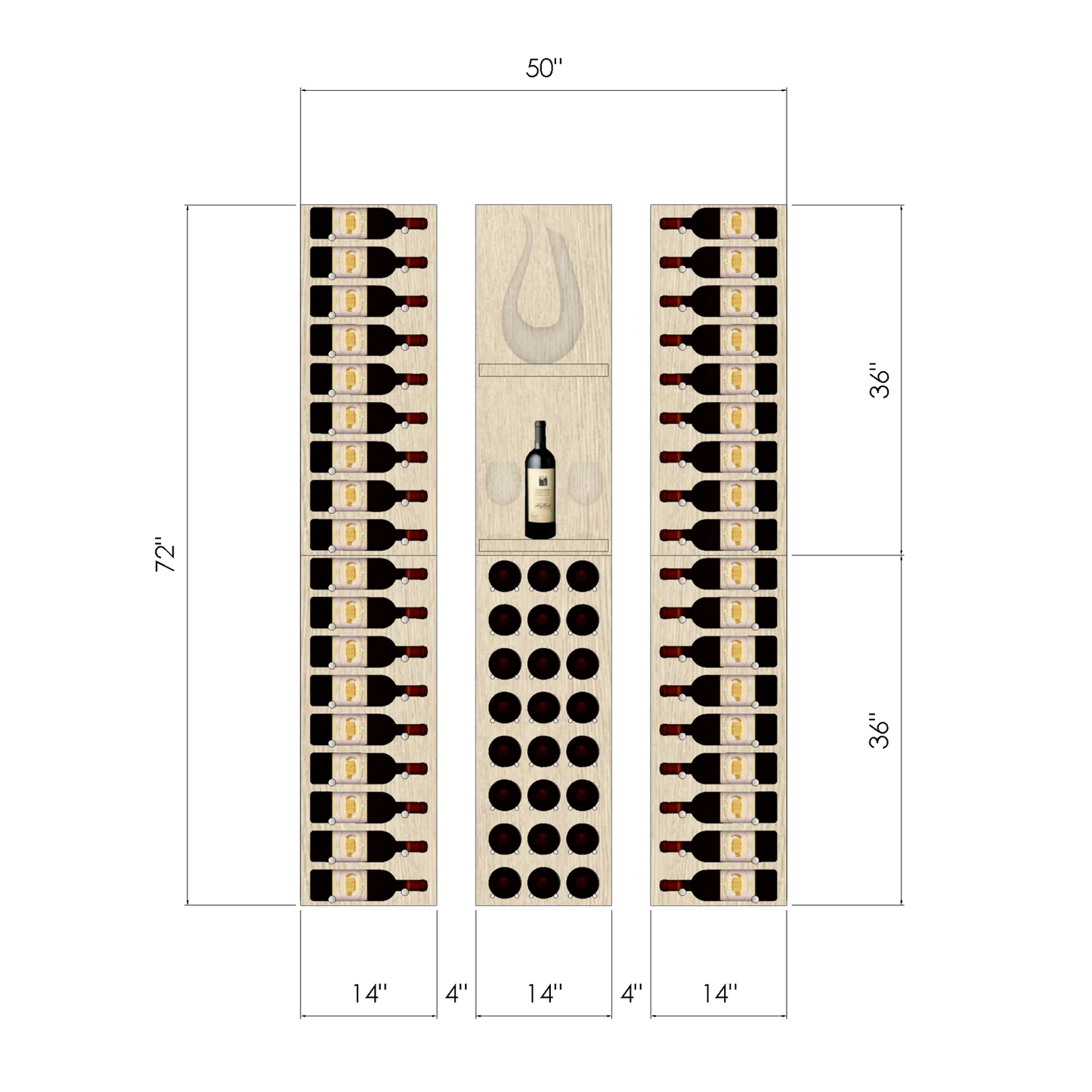 THE SHOW VINdustry Wine Wall