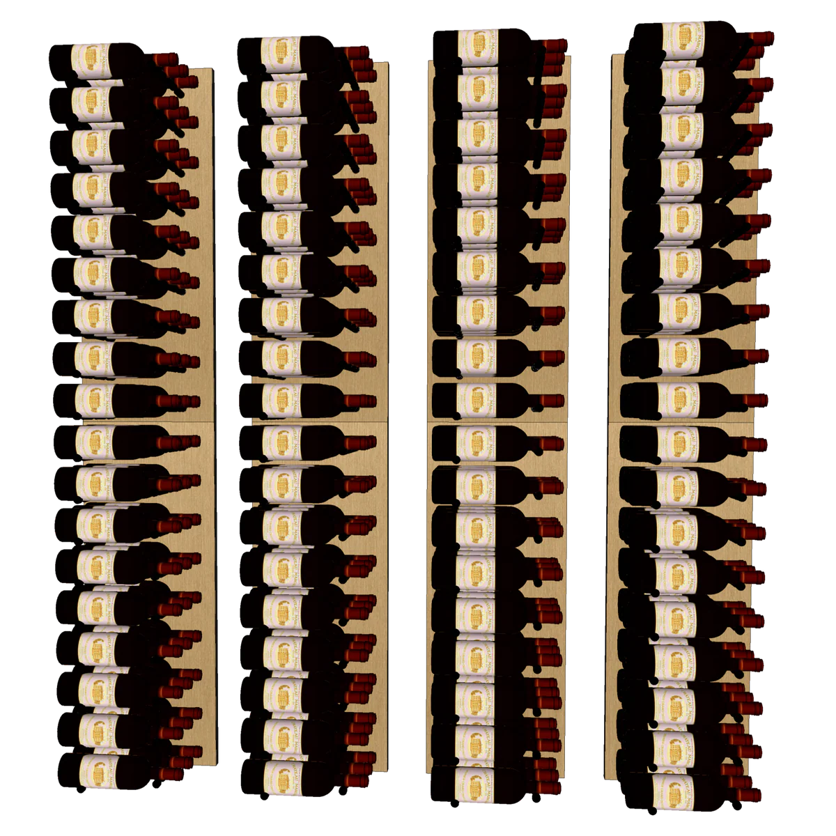 THE LABEL VINdustry Wine Wall