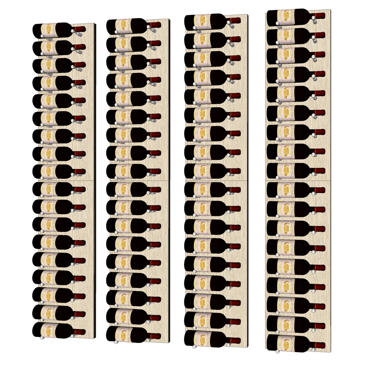 THE LABEL VINdustry Wine Wall